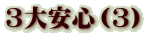 ３大安心（3）